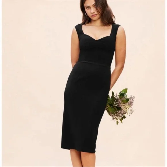 Dress the Population | Dresses | Dress The Population Elle Midi Dress Black Medium | Poshmark Dress the Population | Dresses | Dress The Population Elle Midi Dress Black Medium | Poshmark